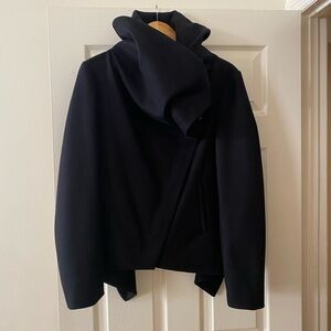 Helmut Lang Black Sculptural Jacket